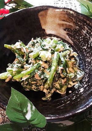 菊菜のだしマヨ和え-レシピのメイン写真