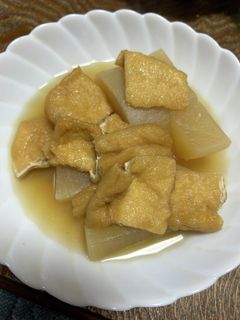 大根と油揚げの煮物-レシピのメイン写真