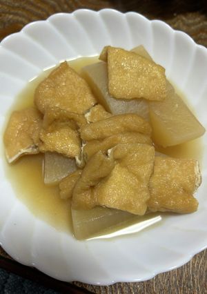 大根と油揚げの煮物-レシピのメイン写真