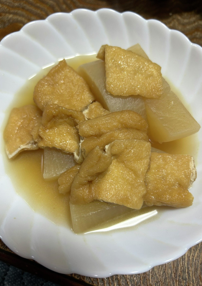 大根と油揚げの煮物-レシピのメイン写真