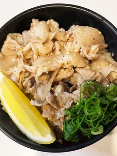 はなまるうどん風【塩豚丼】改良版-レシピのメイン写真