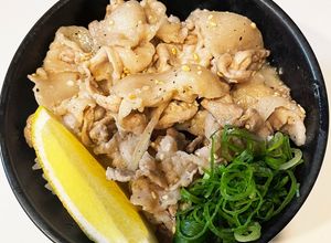 はなまるうどん風【塩豚丼】改良版-レシピのメイン写真