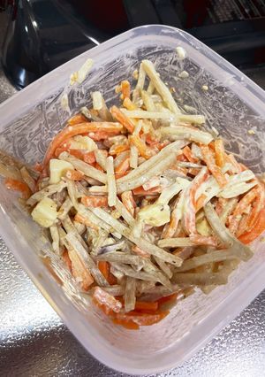 チーズ入りごぼうサラダ-レシピのメイン写真