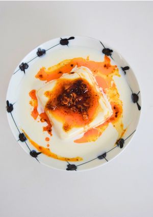 ミルク×ラー油とろとろ豆腐-レシピのメイン写真