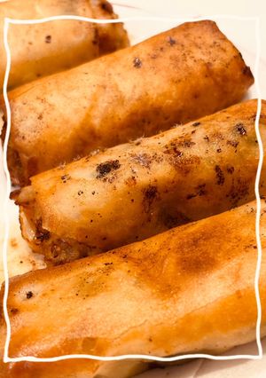 油温度のコツで簡単！サクサク春巻き-レシピのメイン写真