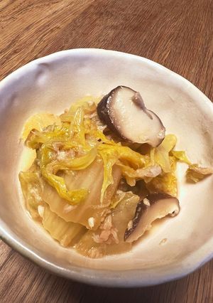 白菜とシーチキンの麴煮-レシピのメイン写真