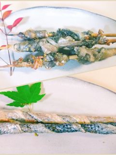 余った魚の皮で"簡単"串焼きおつまみ-レシピのメイン写真