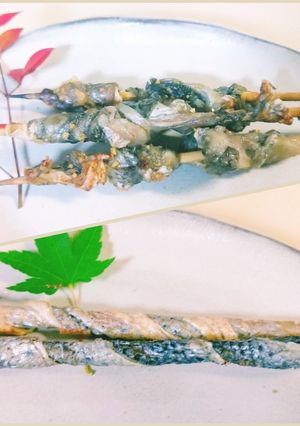 余った魚の皮で"簡単"串焼きおつまみ-レシピのメイン写真