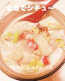 ぽかぽか過ぎる白菜ベーコンミルク煮