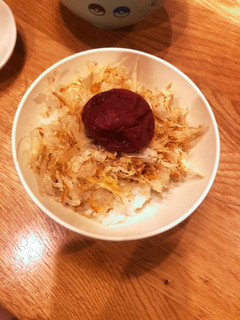 簡単梅干しと鰹節ご飯-レシピのメイン写真