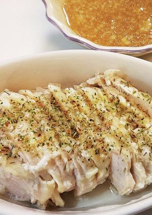 甘酒鶏ハム-レシピのメイン写真