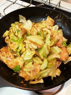 鶏胸肉とキャベツがっつり炒め-レシピのメイン写真