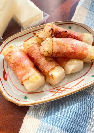 餅チーズベーコン巻き-レシピのメイン写真