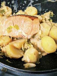 鮭とじゃがいもの煮物-レシピのメイン写真