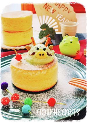 2024年干支の辰deパンケーキ-レシピのメイン写真