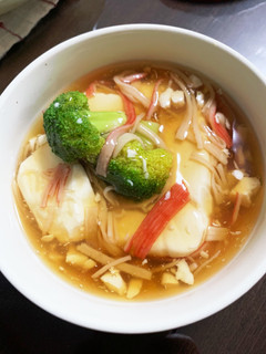 豆腐のカニカマ餡掛け-レシピのメイン写真