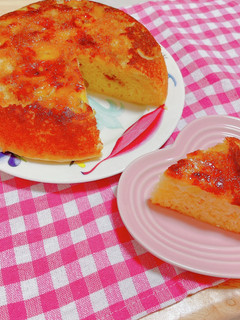 炊飯器レシピ♪カラメルバナナケーキ-レシピのメイン写真