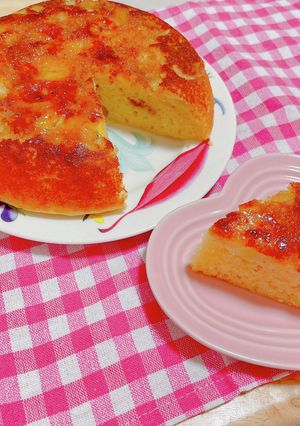 炊飯器レシピ♪カラメルバナナケーキ-レシピのメイン写真