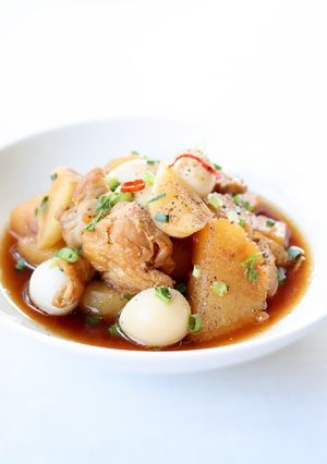 胡椒が良い！【鶏大根と卵のこっくり煮】-レシピのメイン写真