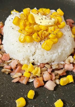 舞茸とベーコンのペッパーランチ風-レシピのメイン写真