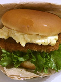 鯖カツ燻製タルタルバーガー-レシピのメイン写真