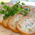 フランスパンのクリームチーズ詰め