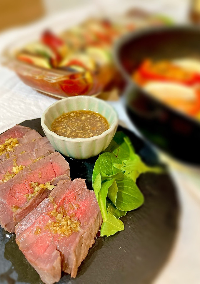 簡単失敗なし！炊飯器で絶品ローストビーフ-レシピのメイン写真