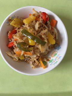 【保育園給食】切干大根のソース炒め-レシピのメイン写真