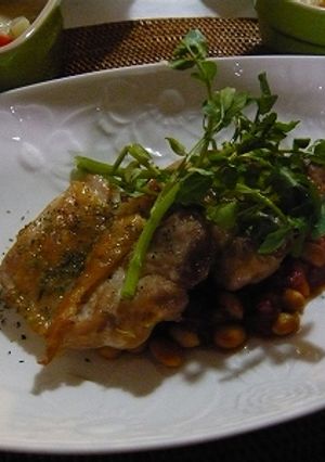 ジューシー！チキンのトマトソース和え-レシピのメイン写真