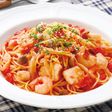 ワンパン・シーフードトマトパスタ