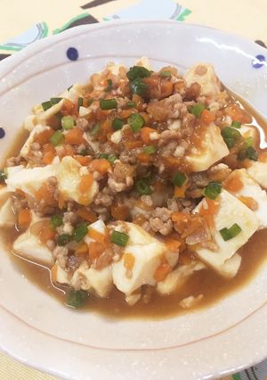給食の「マーボー豆腐」♡赤みそで甘辛-レシピのメイン写真