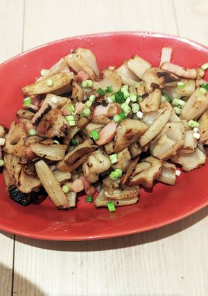 塩味蓮根きんぴら　おつまみにも抜群☆-レシピのメイン写真