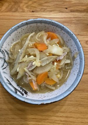 うつ寛解　玉ねぎの水分で作る豚汁-レシピのメイン写真