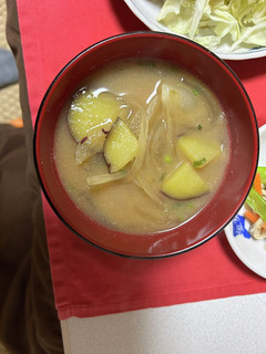 さつまいもの味噌汁-レシピのメイン写真