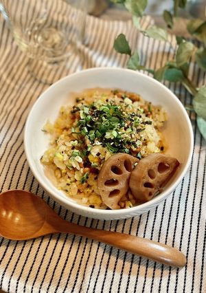 簡単！和風 納豆チャーハン-レシピのメイン写真