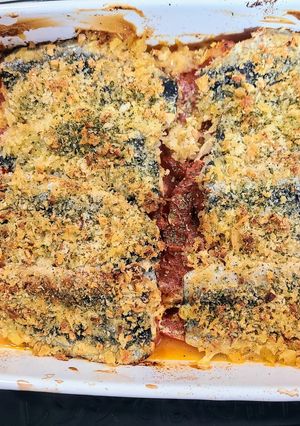 サバやアジで ガーリックパン粉焼き-レシピのメイン写真