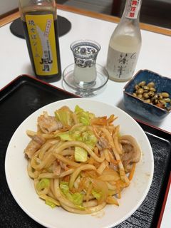 ケチャップ味の焼きうどん-レシピのメイン写真