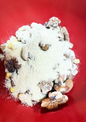ナッツのコーンスープがらめ-レシピのメイン写真