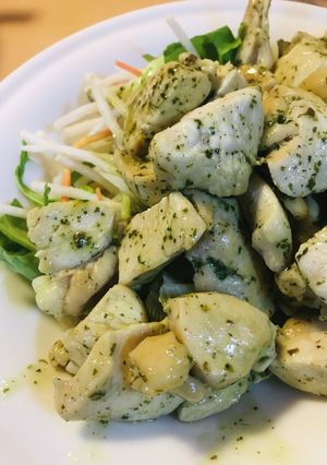 市販ソース●サッとできる鶏肉のバジル炒め-レシピのメイン写真