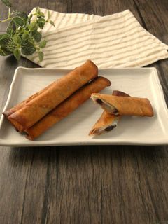 あんこと餅の春巻き-レシピのメイン写真