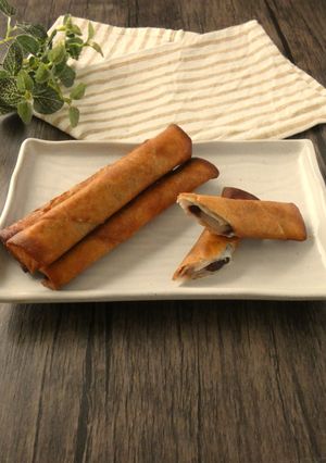 あんこと餅の春巻き-レシピのメイン写真