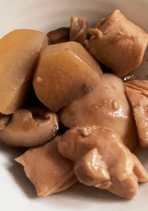 里芋と鶏肉の煮物-レシピのメイン写真