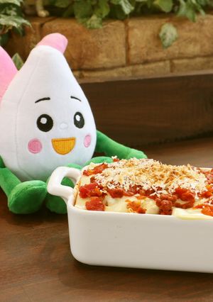 そうめんを使ったラザニア（風）-レシピのメイン写真
