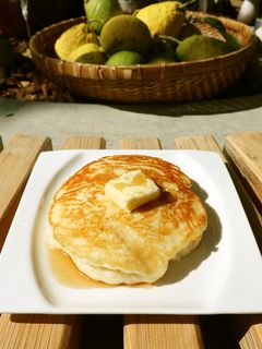 モチモチ餅パンケーキ-レシピのメイン写真