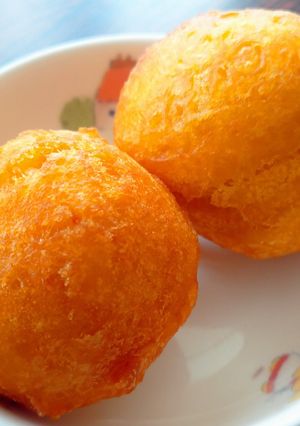 【保育園給食】かぼちゃドーナツ-レシピのメイン写真