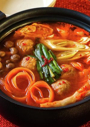 味噌キムチ鍋-レシピのメイン写真