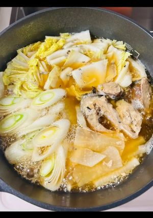 超簡単☆時短!つゆも美味しいサバ缶鍋-レシピのメイン写真