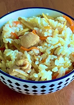 鶏の混ぜご飯-レシピのメイン写真