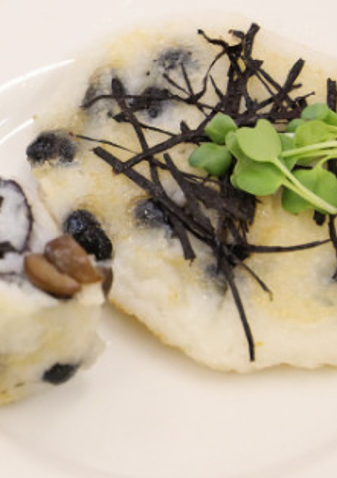 黒豆と長いもの焼きもち-レシピのメイン写真