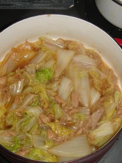 白菜とツナの煮物。-レシピのメイン写真